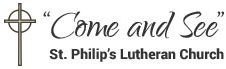 St Philip's Lutheran Church, Hastings MN Logo